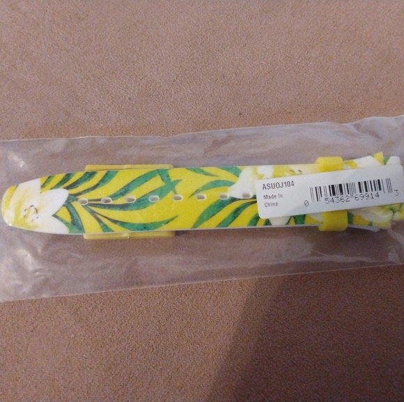 NIB Swatch Silicone Watch Band ASUOJ104 Limbo Dance - Picture 3 of 10